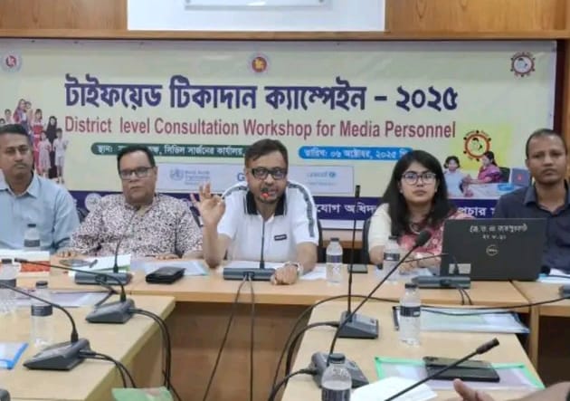 জয়পুরহাটে টাইফয়েড টিকাদান কর্মসূচি, ওরিয়েন্টেশন অনুষ্ঠিত