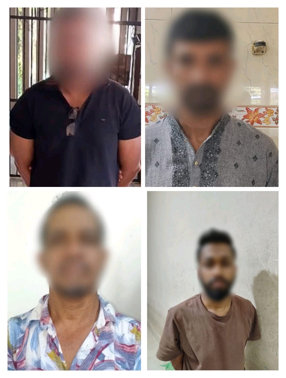 সিলেট মেট্রোপলিটন পুলিশের অভিযানে নিষিদ্ধ সংগঠন আওয়ামী লীগ ও অঙ্গ সংগঠনের চারজন(৪) গ্রেফতার