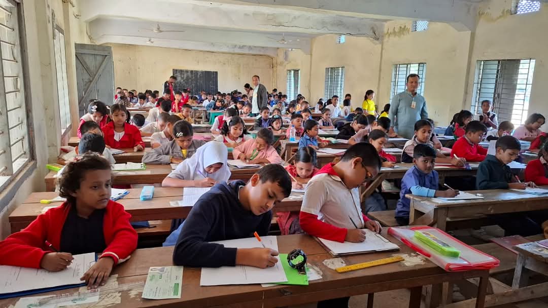 আজ আনোয়ারায় জিনিয়াস মেধাবৃত্তি পরীক্ষা সম্পন্ন