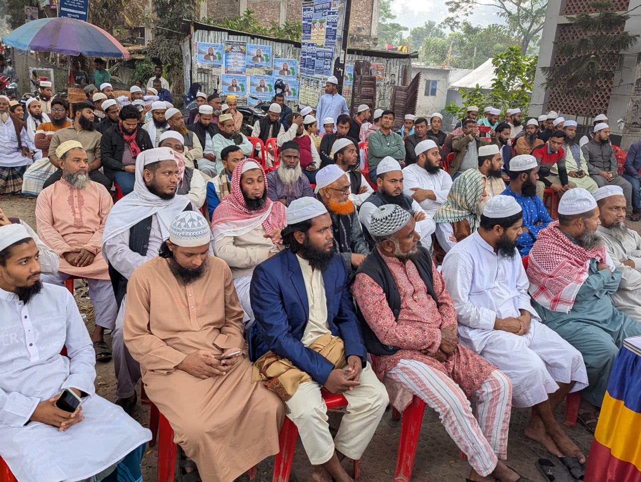 ধর্মীয় অনুভূতিতে আঘাতের অভিযোগে আলফাডাঙ্গায় প্রতিবাদ—দোষীর শাস্তি ও মামলা প্রত্যাহারের দাবি