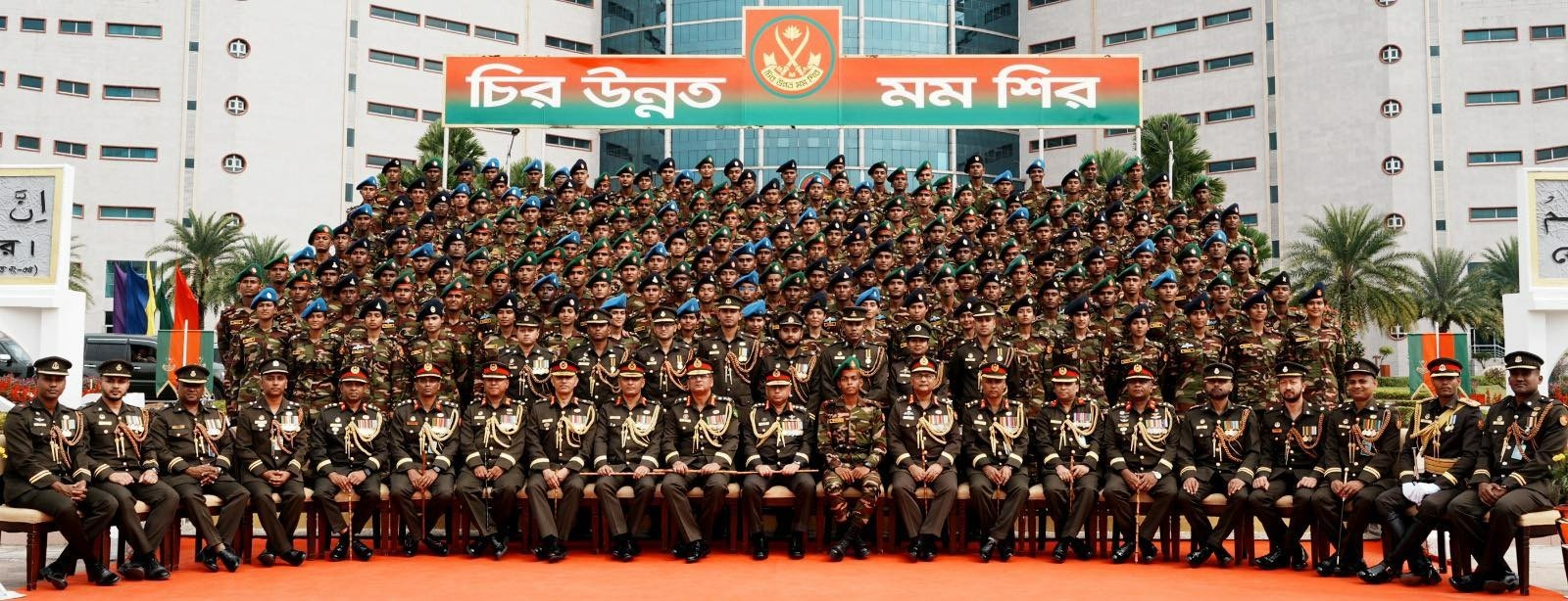 বাংলাদেশ মিলিটারি একাডেমিতে রাষ্ট্রপতি কুচকাওয়াজ অনুষ্ঠিত