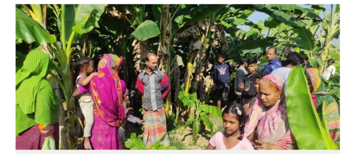 ফরিদপুর এক কলাবাগানে পড়ে ছিল এক রিকশাচালকের মরদেহ