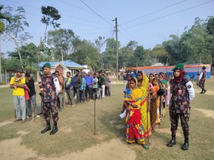 সিলেটের সীমান্ত এলাকায় বিনামূল্যে চিকিৎসা সেবা দিলো ৪৬ বিজিবি