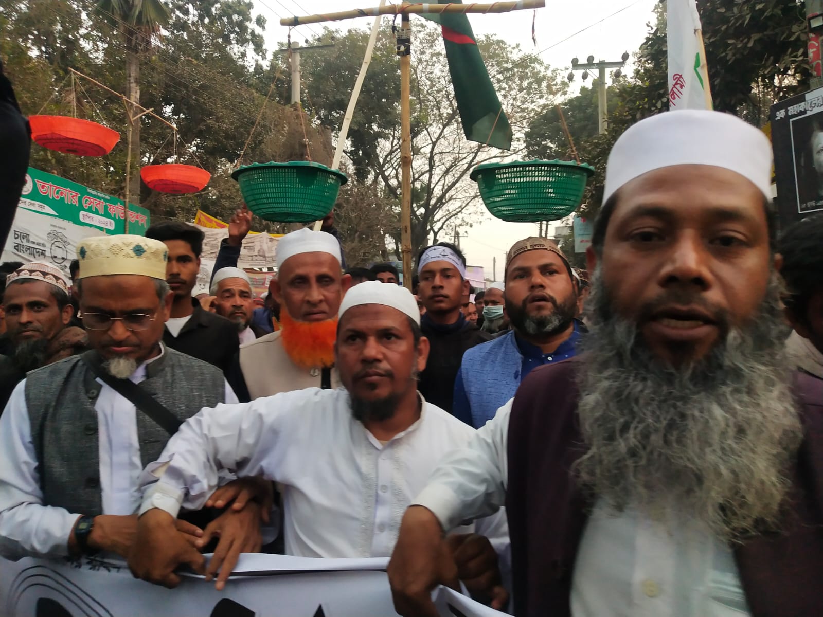 তানোরে জামায়াতে ইসলামীর স্মরণকালের সর্ববৃহৎ গণমিছিল ও পথসভা