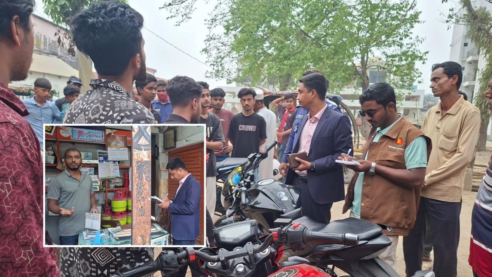 ধর্মপাশায় ভ্রাম্যমাণ আদালতের অভিযান, বিভিন্ন অপরাধে ৫ জনকে জরিমানা
