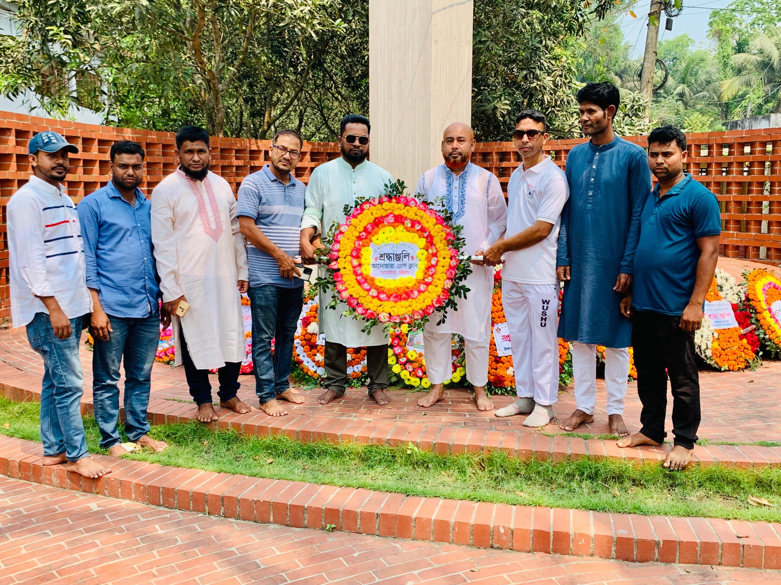 আনোয়ারা প্রেসক্লাব’র উদ্যোগে মহান স্বাধীনতা দিবসে বীর শহীদদের প্রতি শ্রদ্ধাঞ্জলি