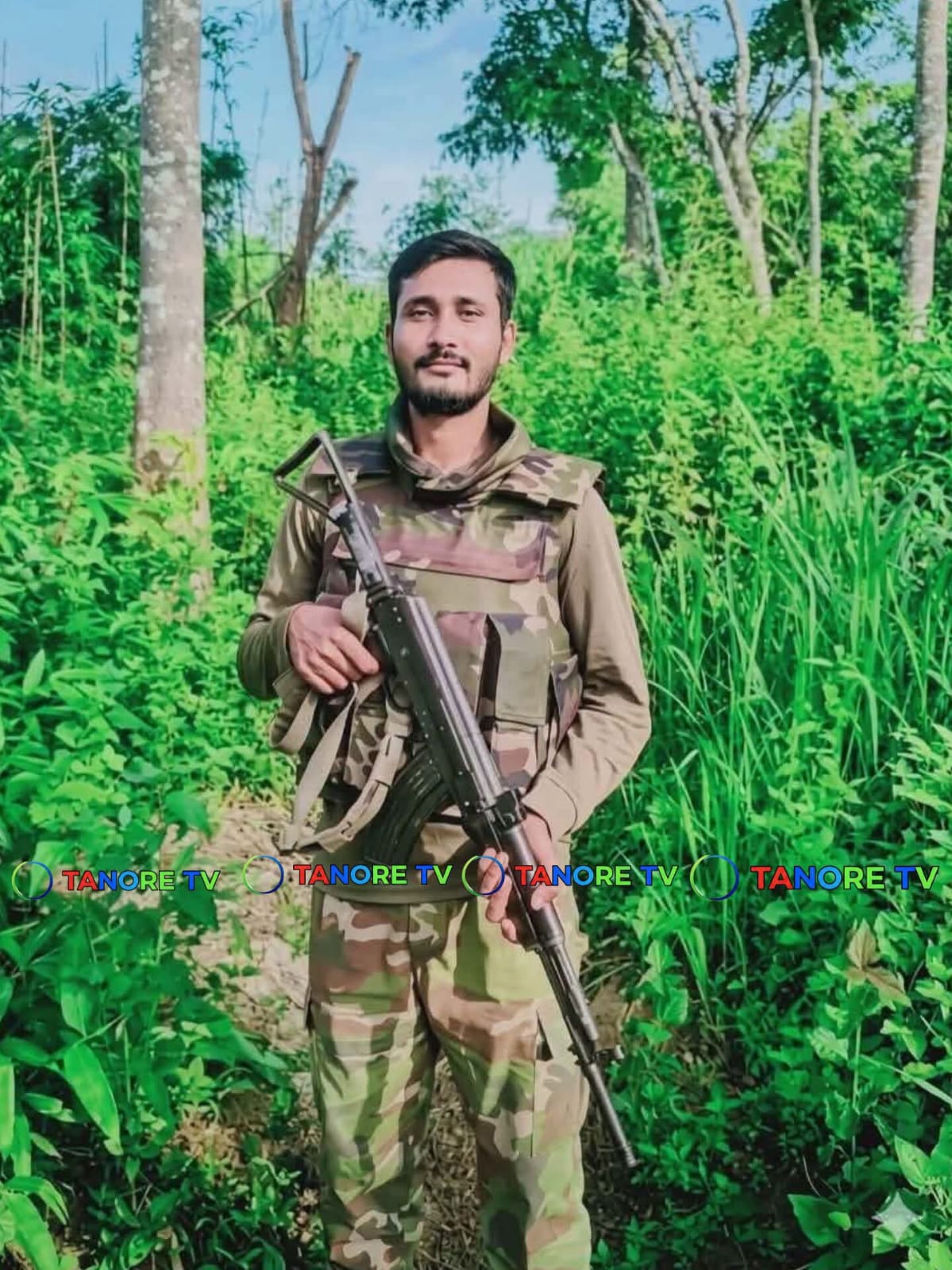 দেশ রক্ষায় জীবন উৎসর্গ তানোরের যোগীশো গ্রামের সন্তান তামিম শহিদ, এলাকায় শোকের ছায়া