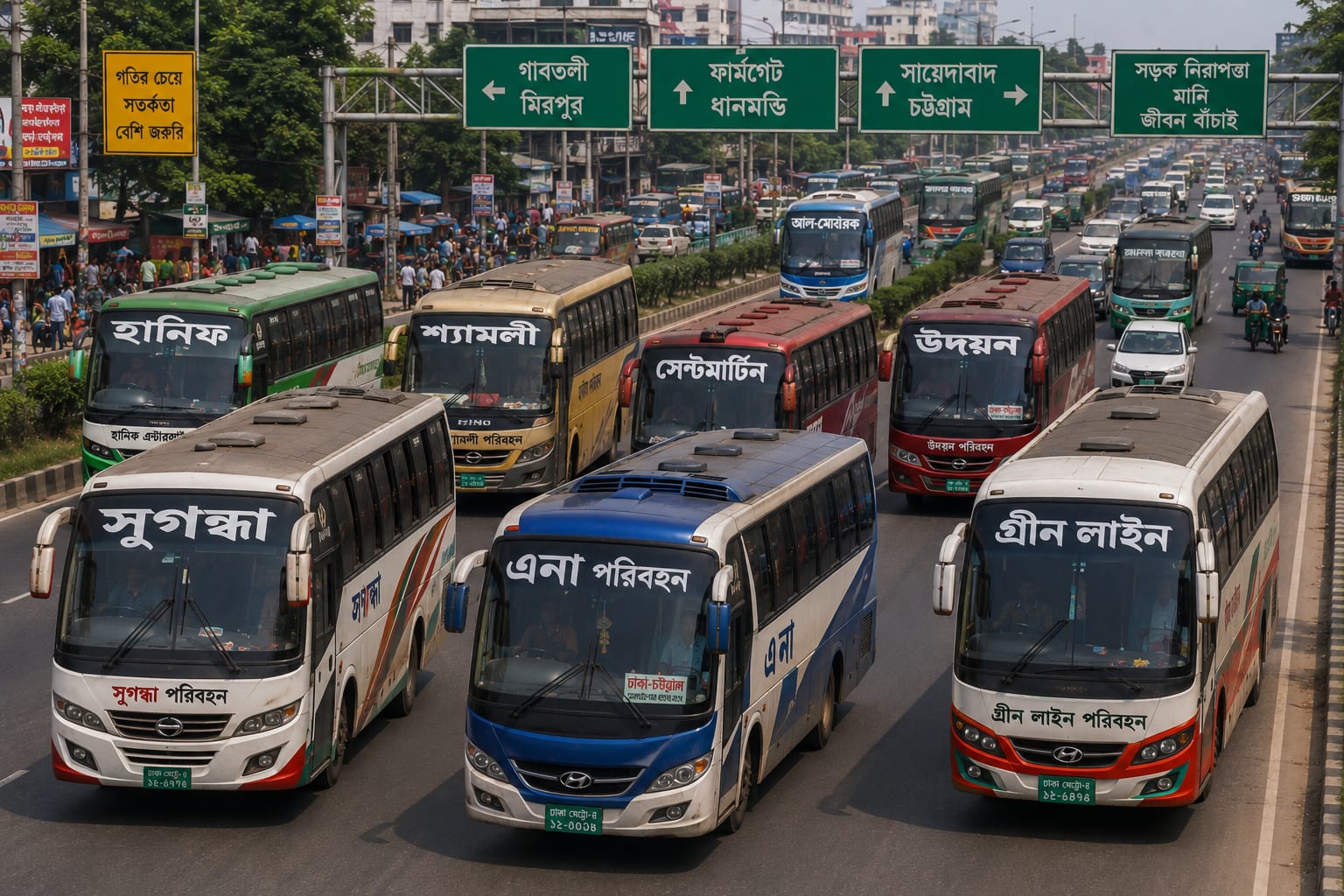 ১ আগস্ট থেকে সব বাসে জিপিএস বাধ্যতামূলক