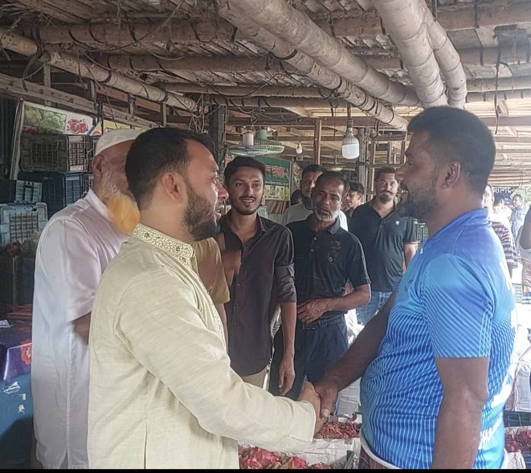 ধামসোনা ইউনিয়ন নির্বাচনে চেয়ারম্যান পদপ্রার্থী ইসরাফিলের গণসংযোগ ও নির্বাচনী প্রচারণা