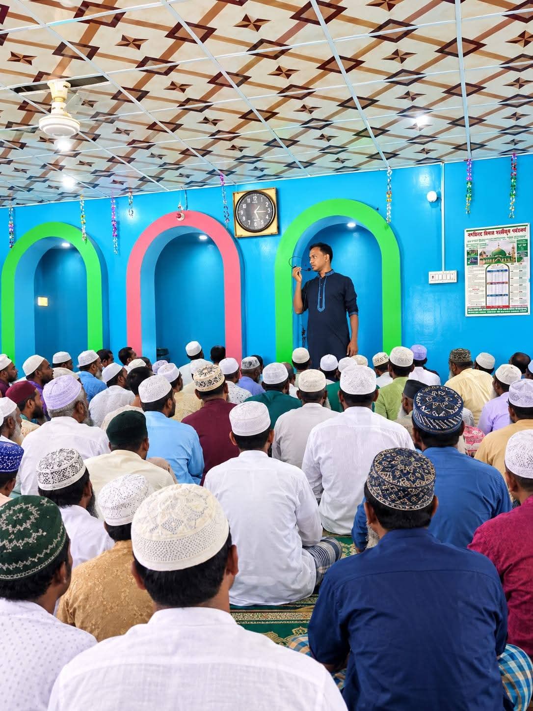 নাগেশ্বরীতে থানা পুলিশের ধারাবাহিক জনসচেতনতামূলক কার্যক্রম: বিভিন্ন মসজিদে অপরাধ দমন ও মাদকবিরোধী বার্তা