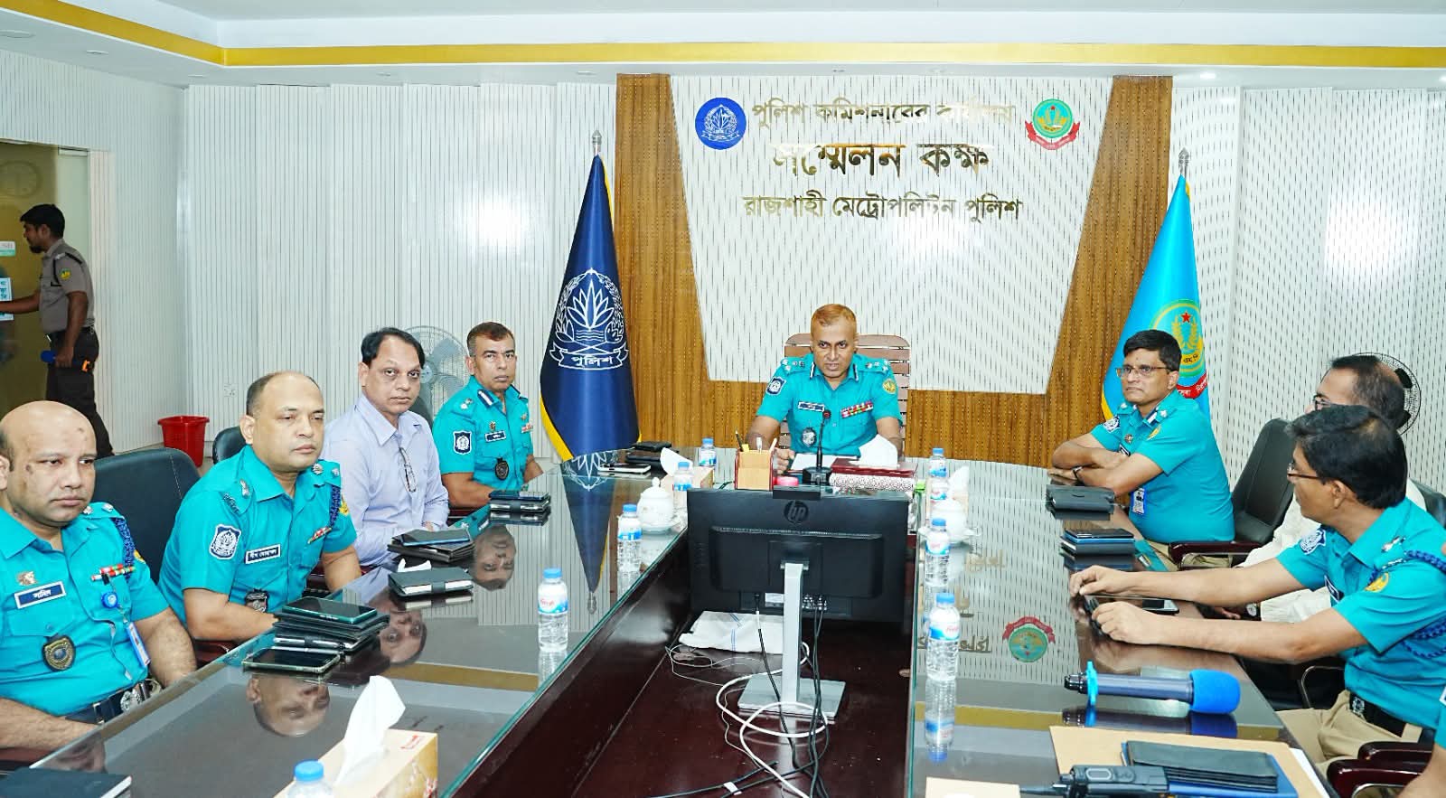 জুয়েলার্স মালিক সমিতির সঙ্গে আরএমপি পুলিশ কমিশনারের মতবিনিময়