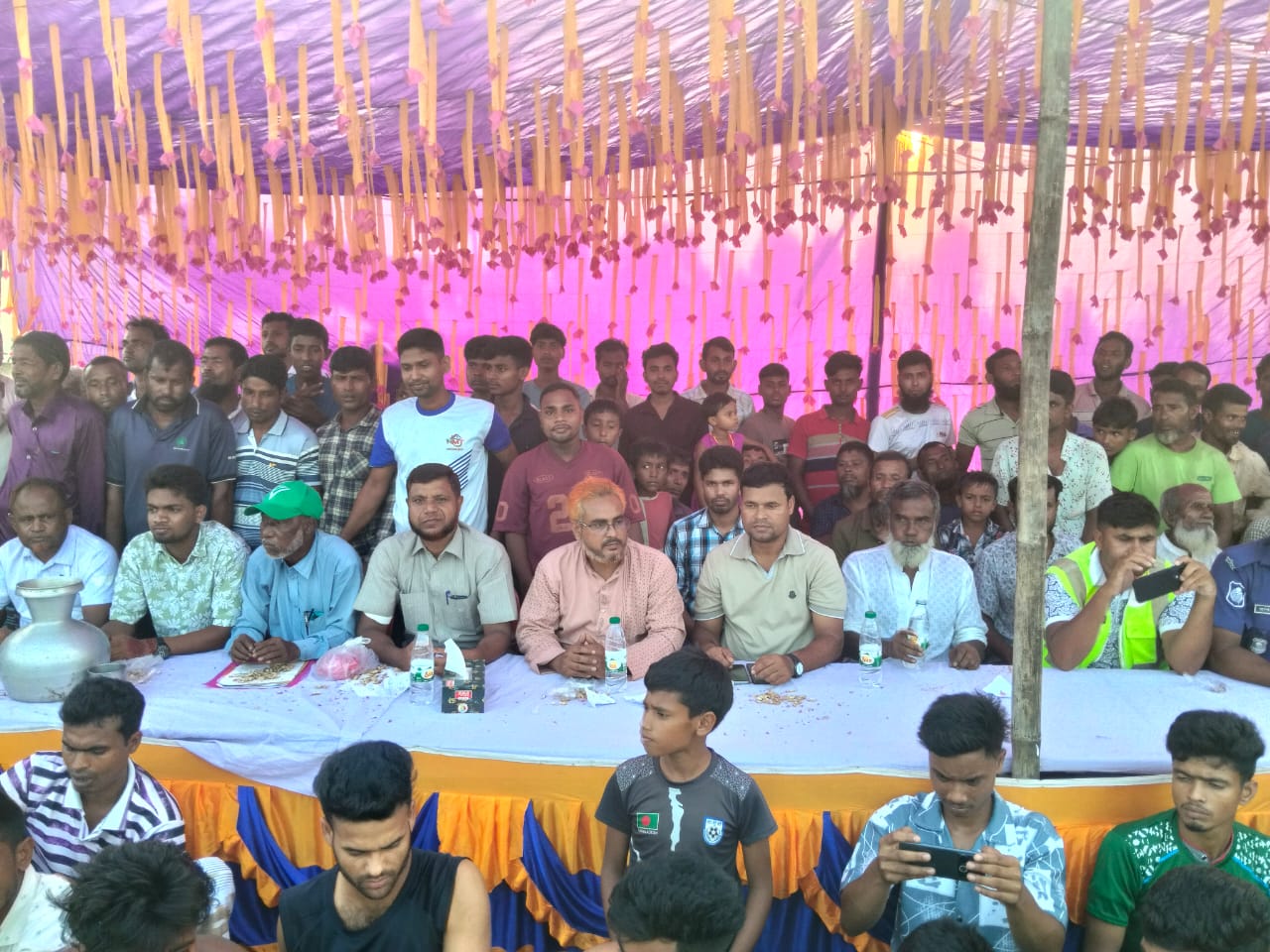 ফুটবলের উত্তাপে কাঁপল চর বিষ্ণুপুর