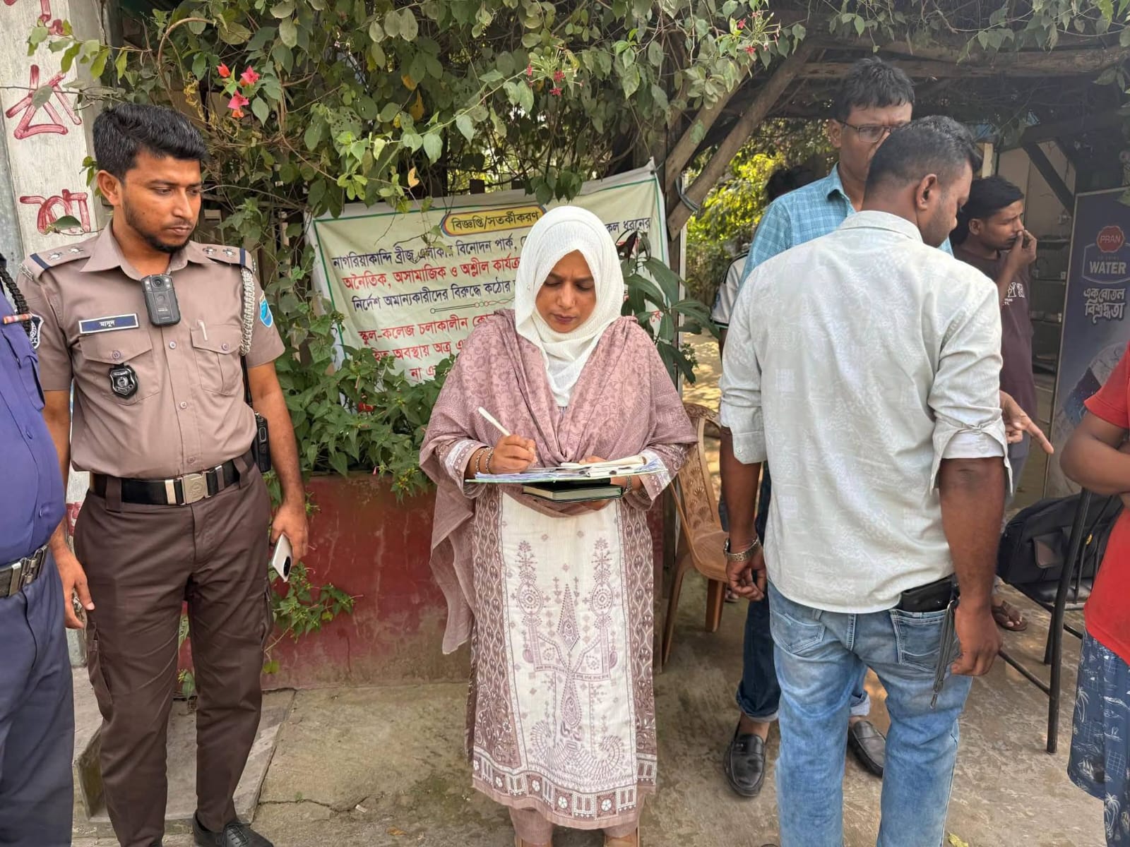 নরসিংদীতে জনস্বার্থে মোবাইল কোর্ট